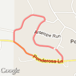 Stagecoach Loop route map