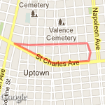 St. Charles Baby Steps route map