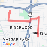 Back To Malone! route map