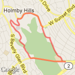 BH Country Club route map