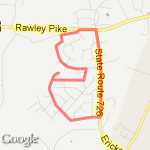 3 miler route map