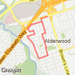 Sadie's walk route map