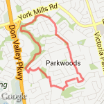 5km - bike route map