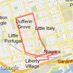 crawford-bloor-gladston route map