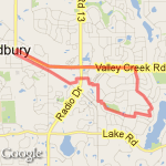 Tower drive route map