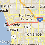 home to pier route map