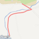 (Messiah) Stoney Run Out and Back route map