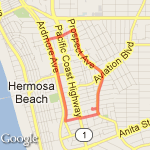 Green Belt route map