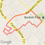 FS Route Four Mile Loop route map