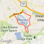 Medium Route 4.4 miles route map