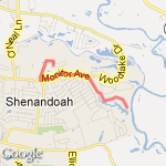 Home-Bulls Run route map