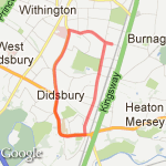 Withington / Didsbury Route 2 route map