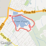 Fleet pond route map