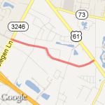 Industrialplex 5miler route map