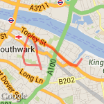 Work route route map