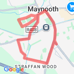Maynooth 5K route map