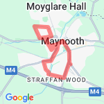 Maynooth 6K route map