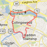 Over six miles route map