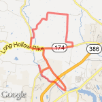 Liberty Run extended route map