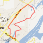 14mileHighSchoolLoop route map