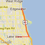 10 miler north route map