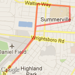 A Little over 4 Miles! route map