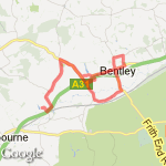 alton running route 10 miles route map