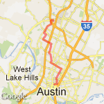 10.5 mile 3M return route route map