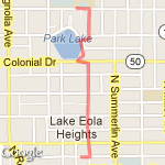 Run to st james route map