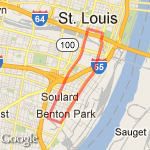 soulard route map