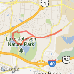 4.3 Trip to the Lake route map