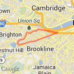 10 km beacon/commonwealth route map