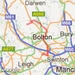 30.31 Mile Bike/run route  route map