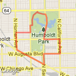 5K Course Map* route map