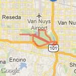 Balboa Park Super Run 11 Mi route map