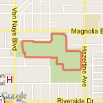 VNSO NDHS Cross Country Practice route map