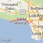 PCH 28 Mi Bike route map