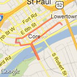 Farmer's Market route map