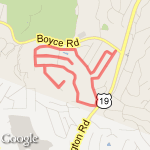 Deerfield Loop + Candlwd+MryOk+Thrtree route map