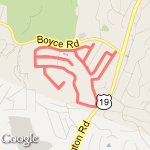 Deerfield Loop + Candlwd+MryOk+Thrtree+QqailHill route map