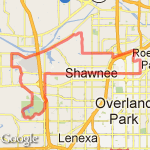 West JoCo Hills route map