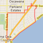 Soho/ Bayshore  route map