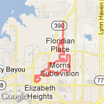 7 mile loop route map