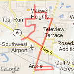 Black History Expo Parade Route route map