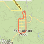 FLW Short run route map