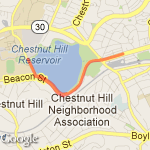 halbes Feservoir und zurück route map