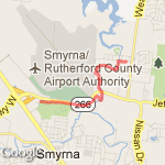 Smyrna Park route map