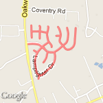 Lantern Green Neighborhood route route map