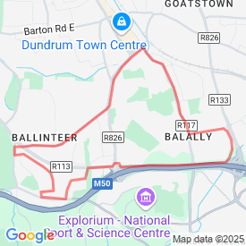 Route 1 - 8.00 Km route in Dublin