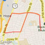 feb 5 2012 option 3 route map